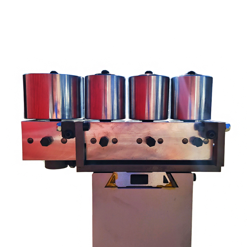 Clamp assembly for edge banding machines